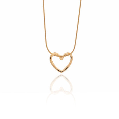 Ketting Heart Open