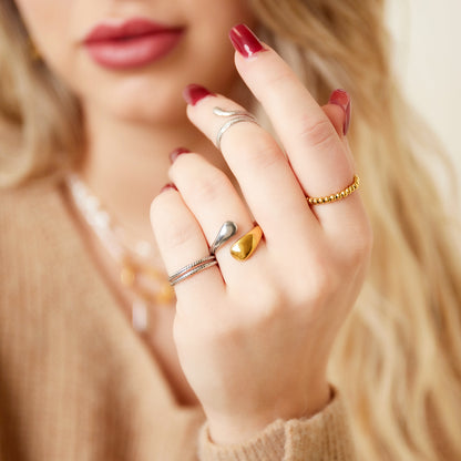 Ring Bicolored - Jewelry-InStyle